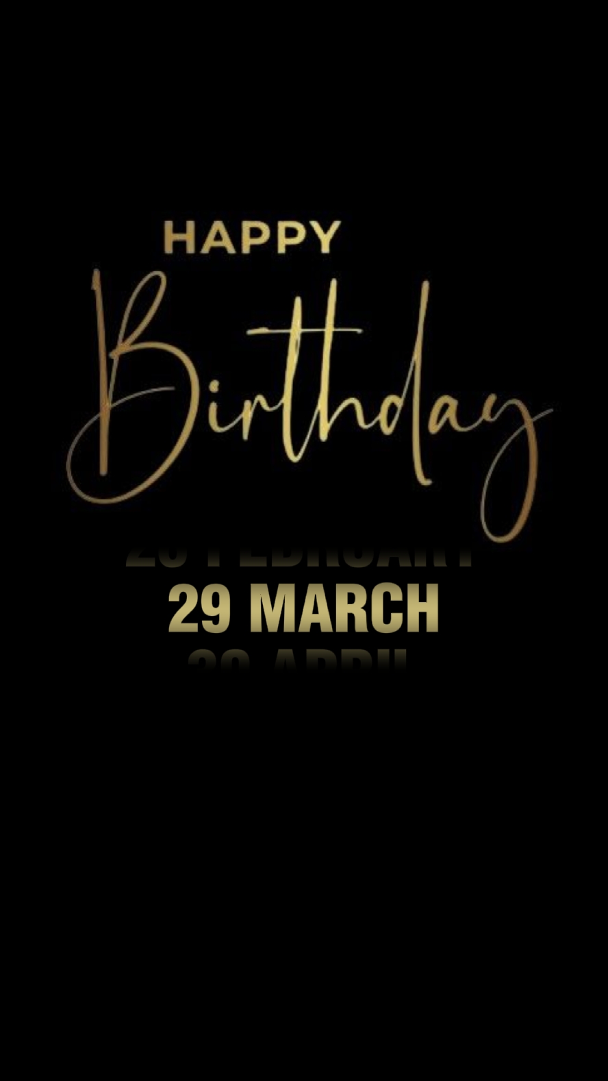 ULANG TAHUN 29 MARET 