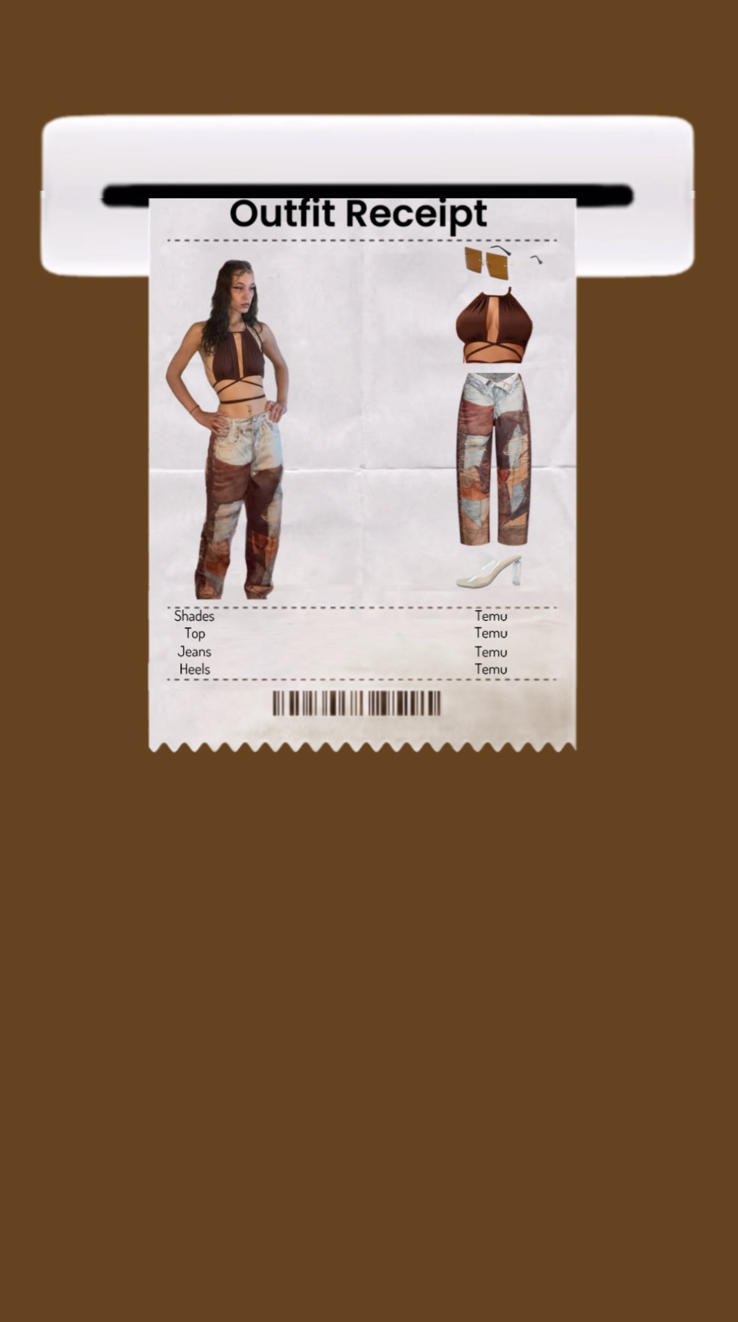 Outfit Receipt 