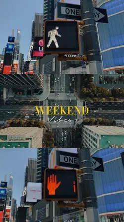 weekend vibes