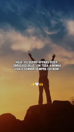 obrigado Deus 