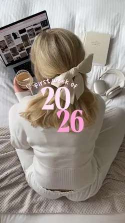 First week of 2026 🎀