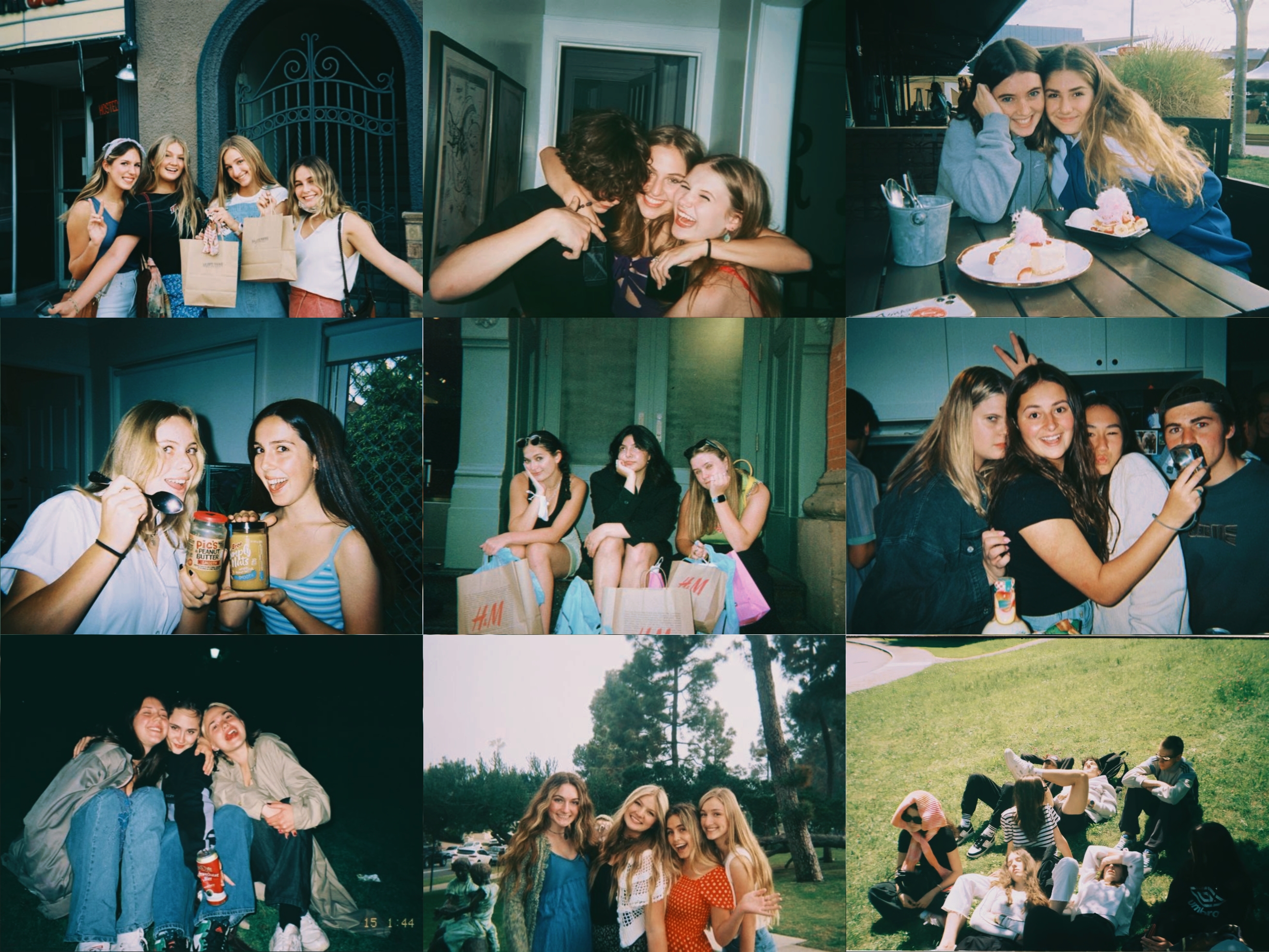 retro photo dump