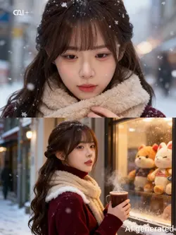 冬日二宫格ai