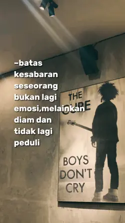 tidak peduli lagi