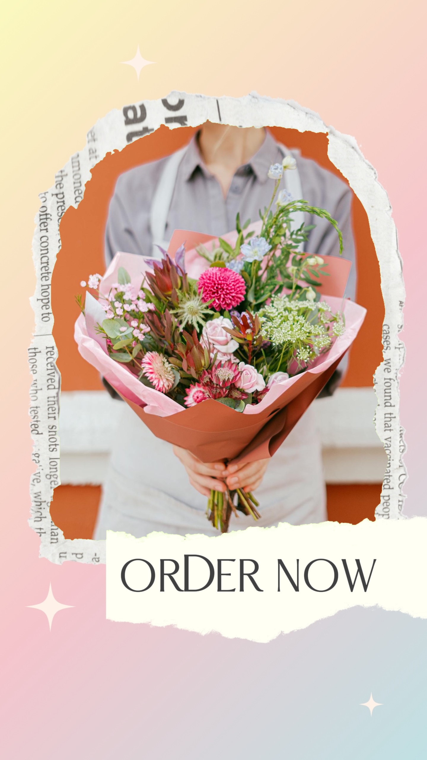 Mother's Day In Light Ombre Pink TikTok Style