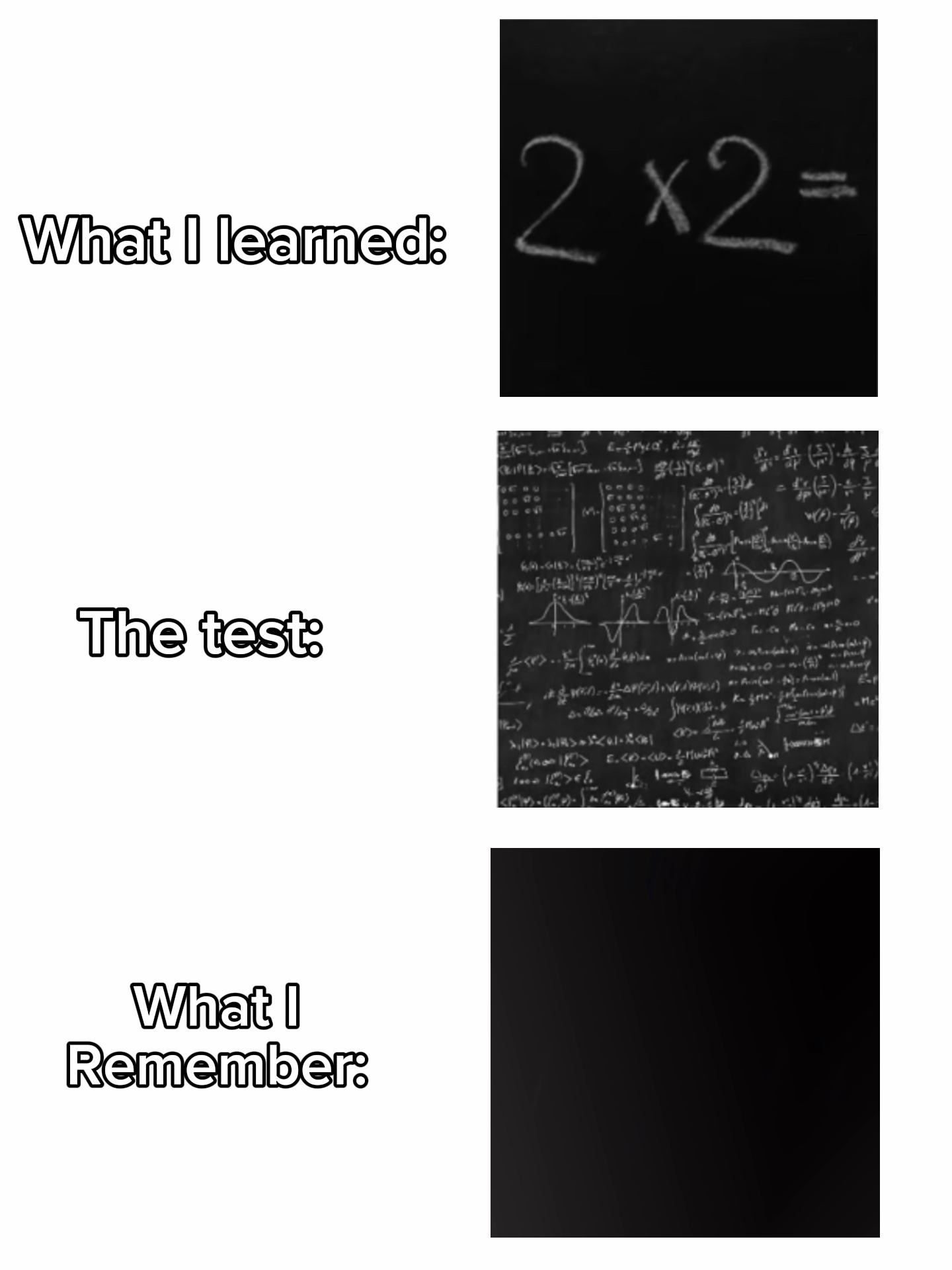 I didn’t know what 