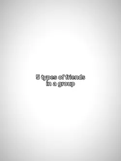 5 types of friends