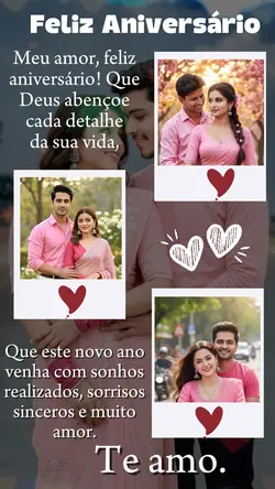 Aniversário Amor 
