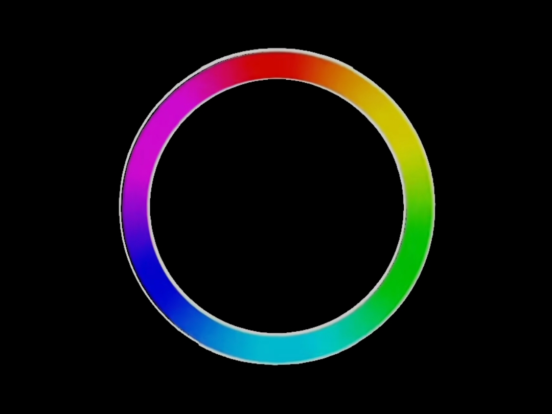 Tendencia de la rueda de colores 