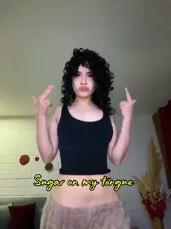 Sugar on my tongue 