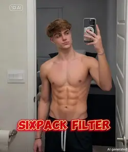 sixpack shirtless