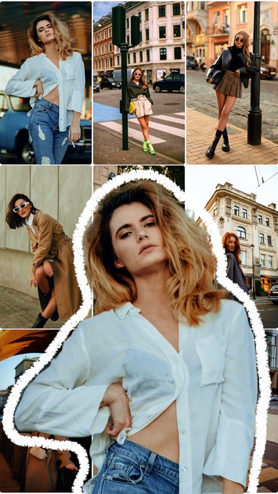 Photo collage edit