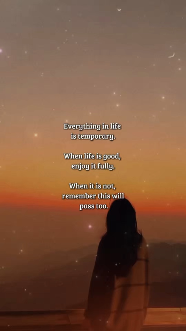 La vida es temporal