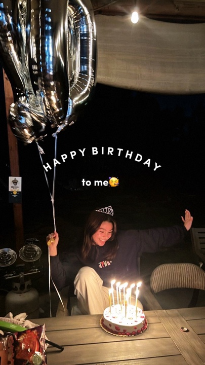 Feliz aniversário para mim