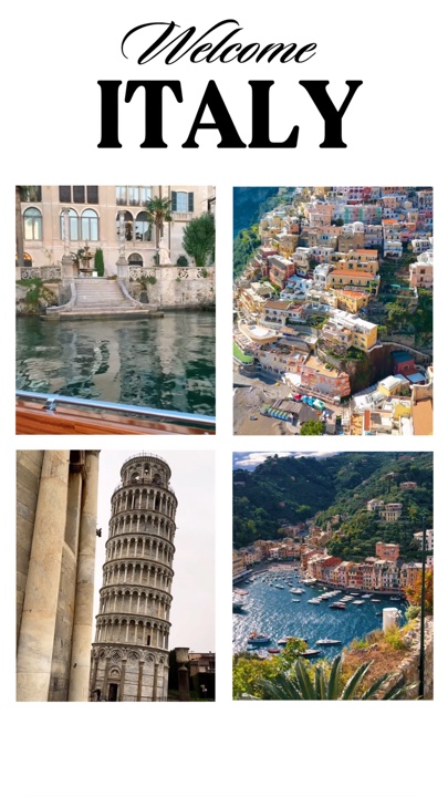 WELCOME ITALY 🇮🇹 