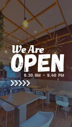 Morning We’re Open