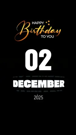HBD 02 December 2025