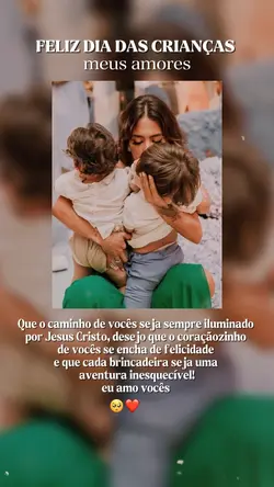 Feliz dia das crianç