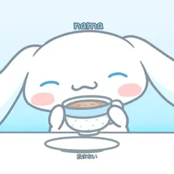 minum teh sama cinna