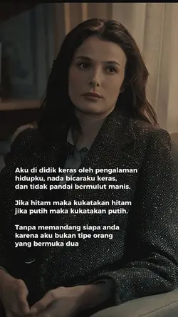 Aku dididik keras