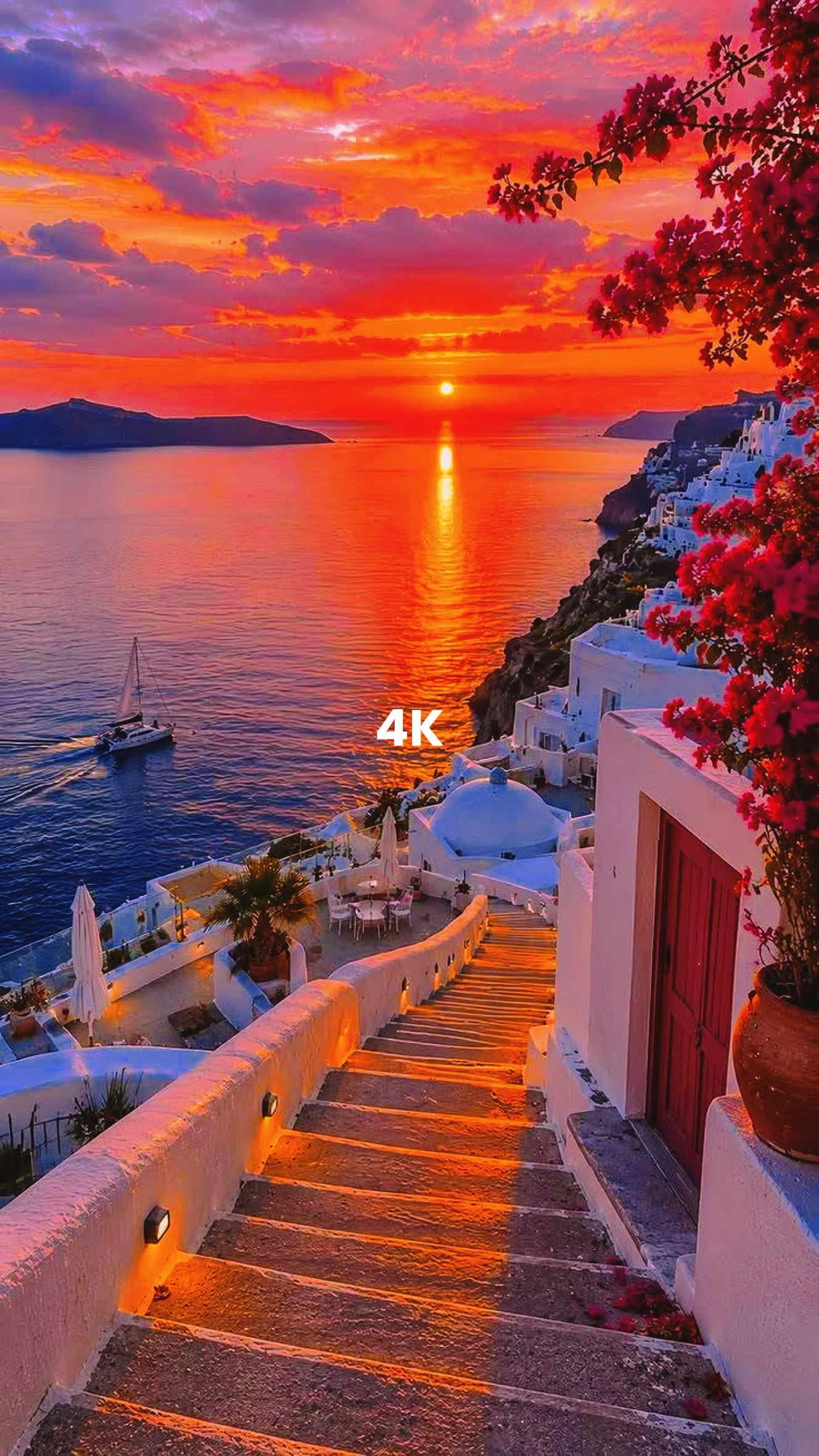 144p to 4K sunset 
