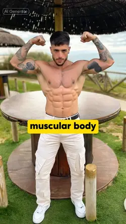 muscular body