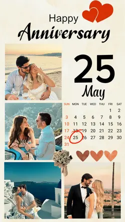 Anniversary 25 May
