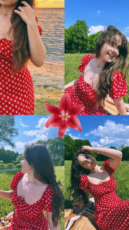 Flores vermelhas