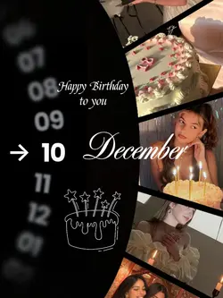 HBD 10 DECEMBER 