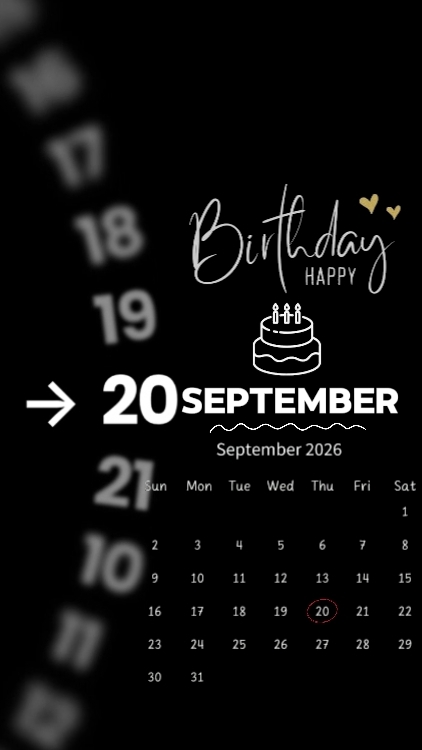 BDAY SISTER 20 SEPT