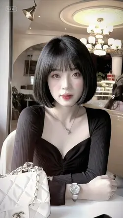 Cắt tóc ngắn AI