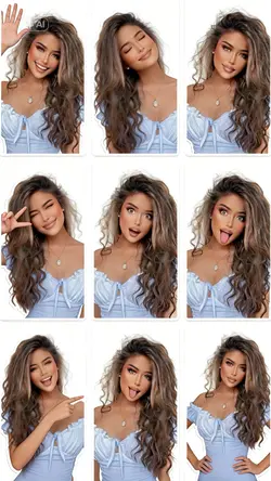 AI sticker me