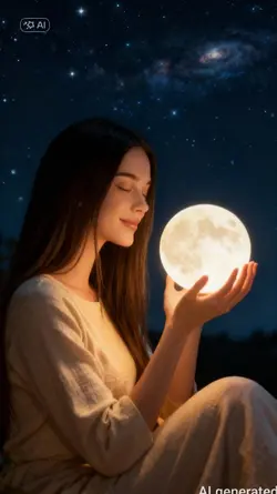 moon photoshoot