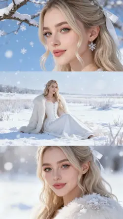 Snow photoshoot 