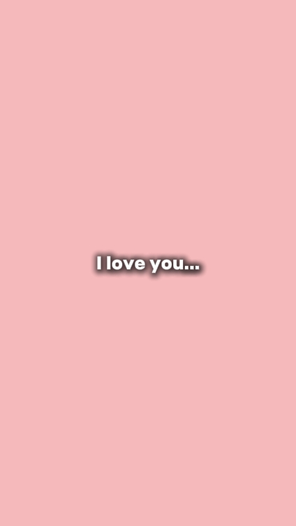 Te amo, lo siento.