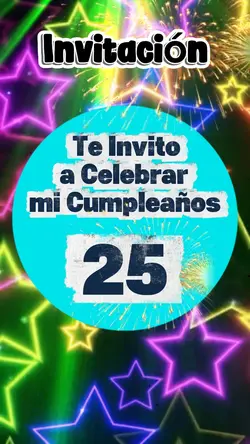 Invitación Cumpleñs