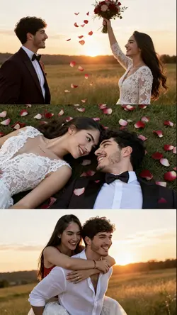 Wedding photoshoot