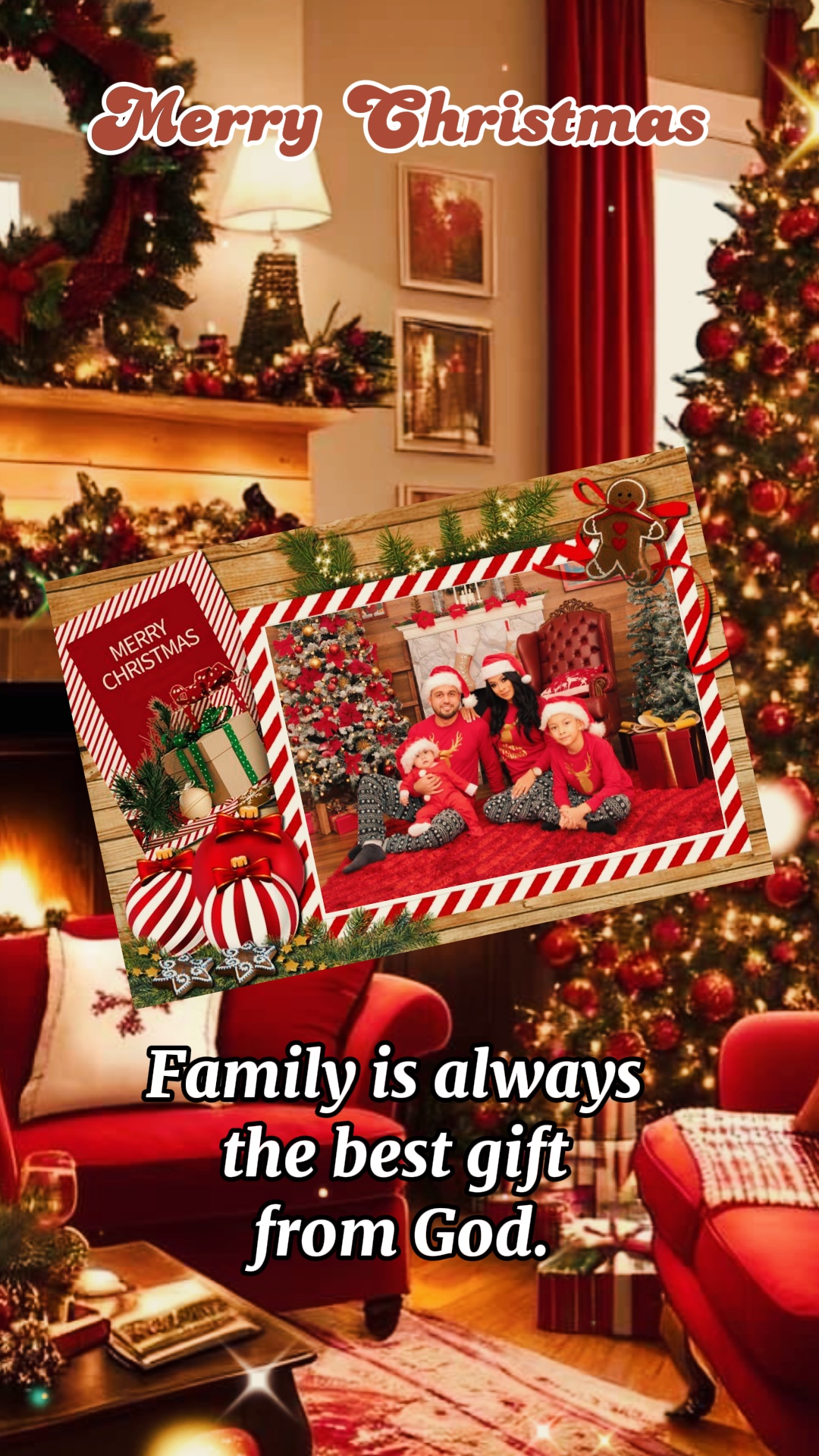 Família é um presente 