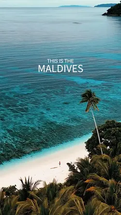 This is the maldives