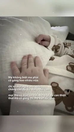 mẹ mệt quá embe à🥺
