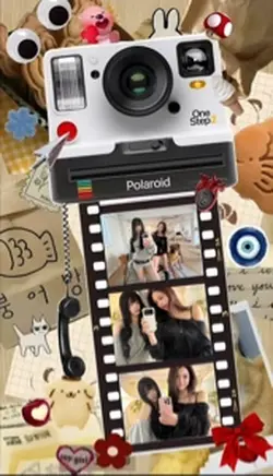 Polaroid w friend