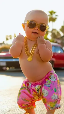 Dancing viral baby