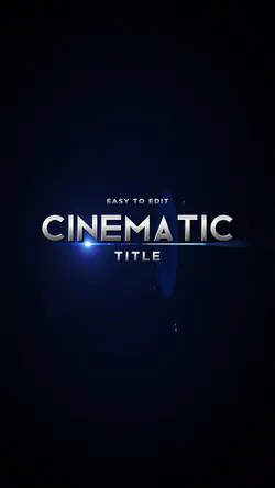 Cinematic Tech Intro