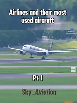 Most Used Aircraft