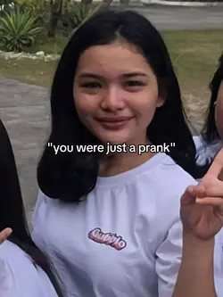you were just prank