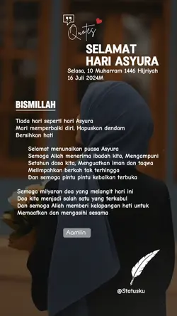 Selamat Hari Asyura 