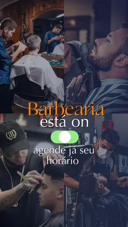Barbearia está on