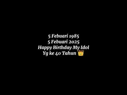 Happy birthday