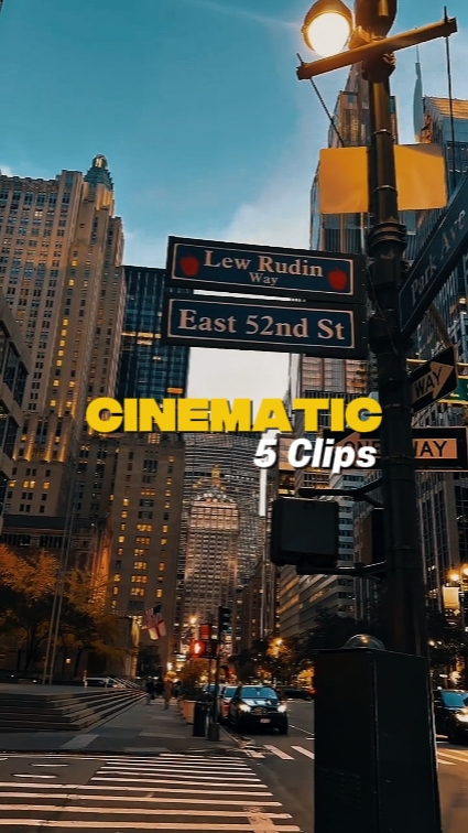 5 Clips Cinematic