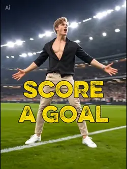 score a goal